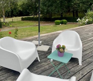 Chanteloup Bed & Breakfast | Chambre de la cime des pins