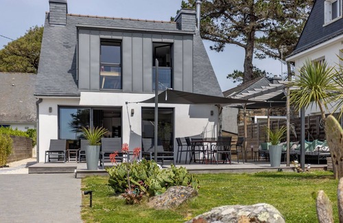 Carnac Villa | Chambre Double Dans Maison Face à la Plage de Saint Colomban