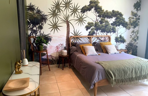 Chabeuil Bed & Breakfast | Chambre Drôme tropicale