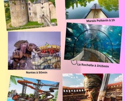 La Roche-sur-Yon House | Chambre hibiscus