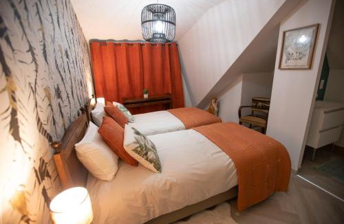 Rochecorbon House | Chambre Jungle dans maison d'hote "Le Petit Clouet"- Rochecorbon