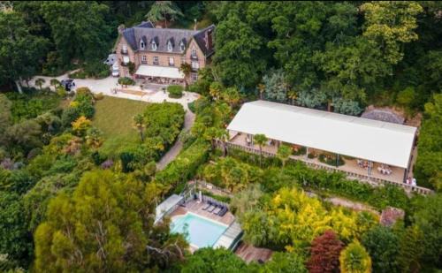 Saint-Jean-le-Thomas Bed & Breakfast | Chambre Les Angelots, vue sur le Mont St Michel