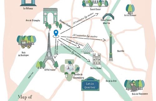 Champs-Elysees Apartment | Champs Élysées 1BR Prime Location renovated