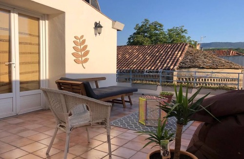 Saint-Jean-de-la-Blaquiere Apartment | Charmant Appartement en Duplex & Terrasse vue Larzac