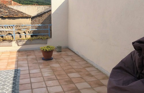 Saint-Jean-de-la-Blaquiere Apartment | Charmant Appartement en Duplex & Terrasse vue Larzac
