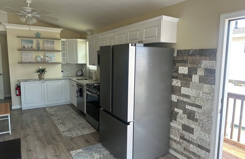 Mystic Island House | Charming 2-bedroom house with WiFi, AC in nice Little Egg Harbor Township.