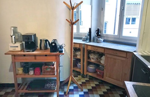 Victor Bach - Saint Louis Apartment | Character apartment in Lyon 7, near Rhône, Bellecour, original decoration