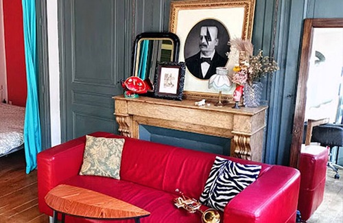 Victor Bach - Saint Louis Apartment | Character apartment in Lyon 7, near Rhône, Bellecour, original decoration
