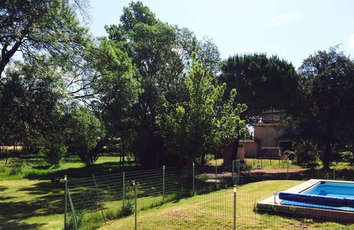Servian House | Character house in a farmhouse with landscaped above ground pool