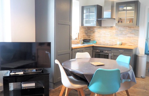 Courtoisville-Sillon-Moka Apartment | Charm, comfort. 3P 150 m from the sea, in a privileged neighborhood.