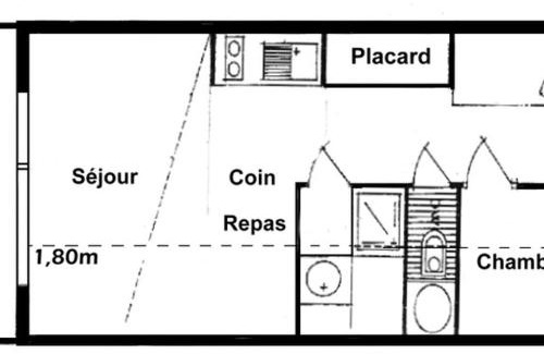 Les Saisies Apartment | Charmant 2 Pièces + Cabine aux Saisies, 4 pers., Balcon Sud, TV, WiFi - FR-1-293-210