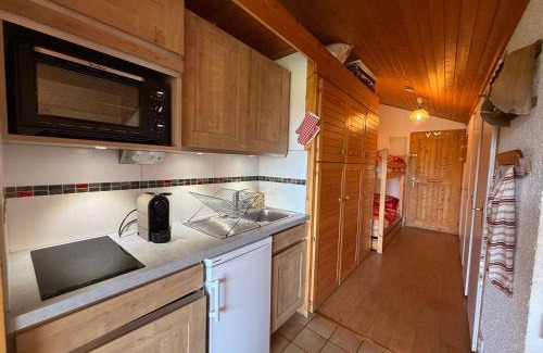 Les Saisies Apartment | Charmant 2 Pièces + Cabine aux Saisies, 4 pers., Balcon Sud, TV, WiFi - FR-1-293-210