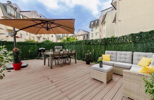 Bleuets - Bordieres - Pinsons Apartment | Charmant refuge avec jardin, à 6 minutes à pied du métro Créteil L Échat-Lovely retreat with garden, located a 6-minute walk from Créteil L Échat metro station