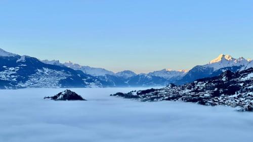 Icogne Apartment | Charmant rez-de-jardin à 10 min de Crans-Montana