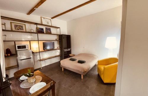 Costieres Apartment | Charmant studio loft - Mas Bois Fontaine