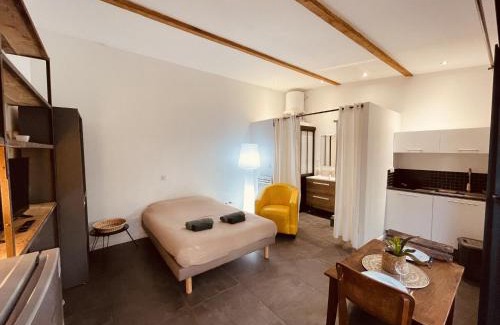 Costieres Apartment | Charmant studio loft - Mas Bois Fontaine