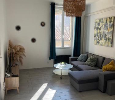 Belsunce Apartment | Charmant T2 climatisé a 5 min de là gare st-charles - vieux port