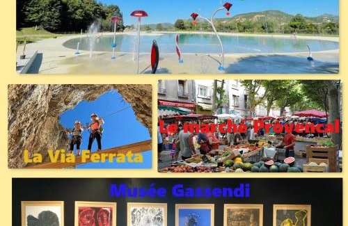 Digne-les-Bains Apartment | Charmant T3 avec piscine