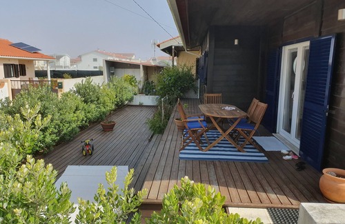 Figueira da Foz Cottage | Charmante Maison en Bois, au Bout de la Rue, la Plage