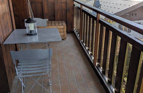 Saint-Gervais-les-Bains Apartment | Charming studio in the heart of the village: spacious, quiet and with a view