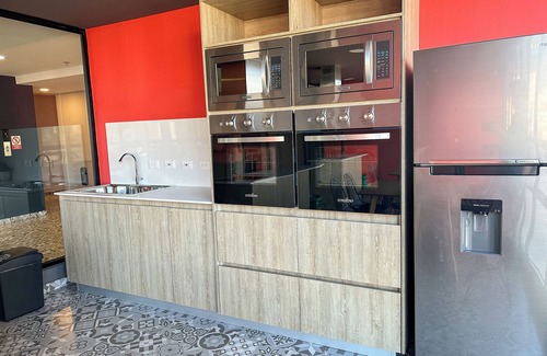 Chapinero Apartment | Charming 1-bedroom apartment with private parking and fitness room in Bogotá