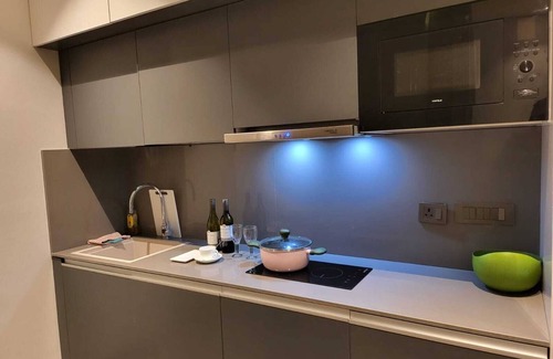 Noida Apartment | Charming 1-bedroom apartment in wonderful Noida with AC