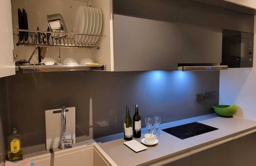 Noida Apartment | Charming 1-bedroom apartment in wonderful Noida with AC