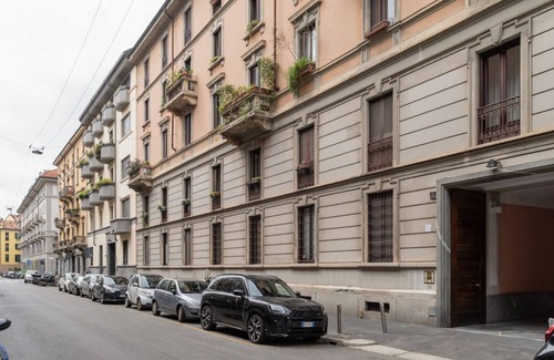 Tricolore Apartment | Charming 105 sqm apartment, accommodating up to 5 people, located on the first floor of a building with an elevator (NOT wheelchair accessible).The property is located in the Risorgimento district, a well-served residential area just steps from Milan's c