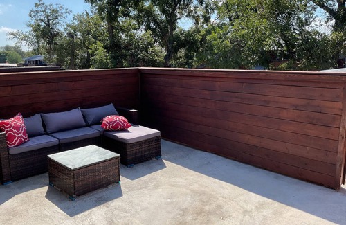 North San Antonio - SAT Apartment | Charming 1BR Getaway with Pool, Patio, Free Parking & Pet Friendly