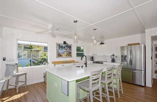 Fort Myers Beach House | Charming 2-Bed Home with Pool, Tiki Hut, Canal Access, & Steps to Beach & Dining