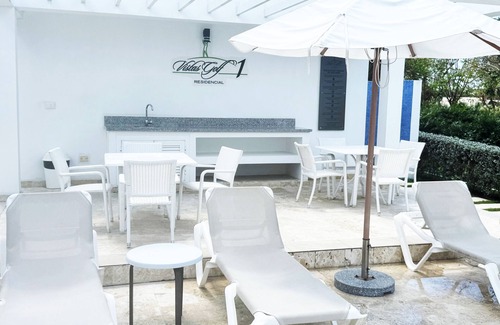 San Pedro de Macoris Apartment | Charming 2 bedroom Apt. in Playa Nueva Romana with Pool, 15 min walk to beach