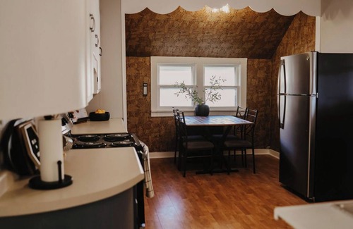 St. Charles Apartment | Charming 2-bedroom upper apartment in fabulous downtown Saint Charles, MN.