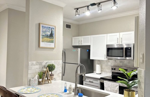 Egypt Apartment | Charming 2-bedroom apartment with AC, fitness room in The Woodlands