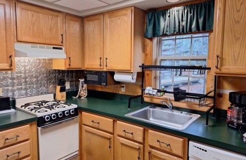 Lewiston Cabin | Charming 2-bedroom cabin located at enchanting Garland Golf Resort, Lewiston, MI