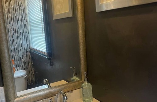 Columbus House | Charming 2-bedroom city cabin combines rustic charm