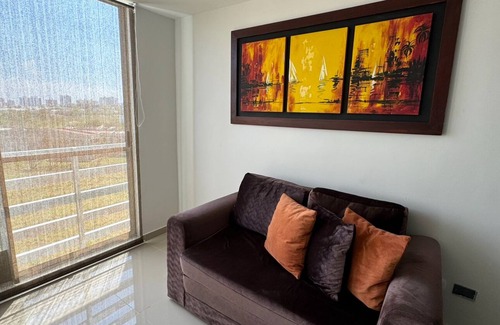 Barranquilla Apartment | Charming 2-bedroom apartment with AC, WiFi in vibrant Barranquilla