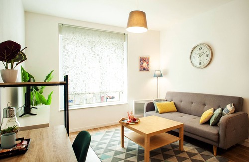 Saint-Brieuc Apartment | Charming 2-bedroom apartment close to Saint-Brieuc SNCF train station