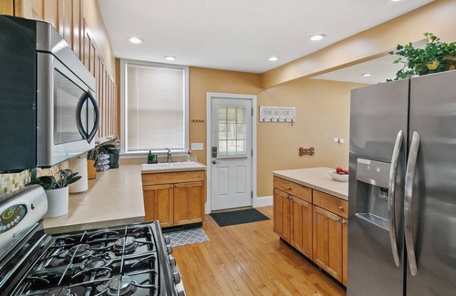 Libertyville House | Charming 2-Story Home w/Porch area to enjoy Coffee