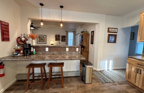 Ironwood House | Charming 3-bedroom home in Ironwood with custom tiled showers. Dog-Friendly.