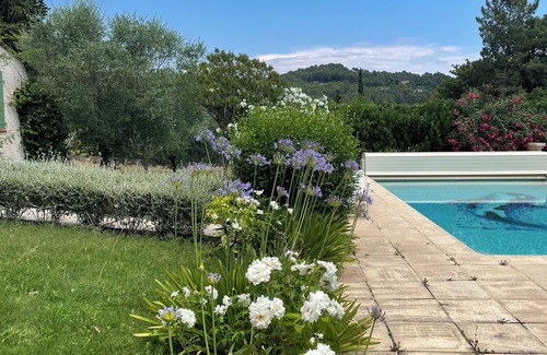 Seillans House | Charming 3-bedroom house in serene Seillans with AC, swimming pool,