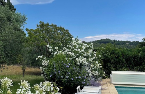 Seillans House | Charming 3-bedroom house in serene Seillans with AC, swimming pool,