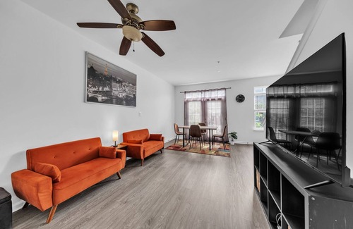 Bellevue House | Charming 3-bedroom townhome with AC, WiFi, Free Parking in lovely Washington, DC