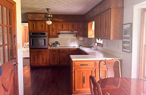 Fayetteville House | Charming 3-Bedroom Home with Serene Nature Views