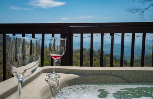 Sevierville Cabin | Charming 3-bedroom cabin with hot tub and stunning views in serene Sevierville