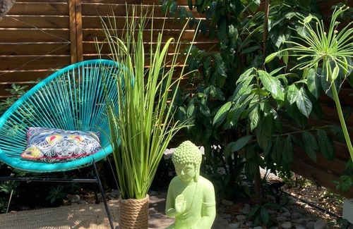 Valbonne Apartment | Charming 3 p. garden level 5 min walk from Valbonne village