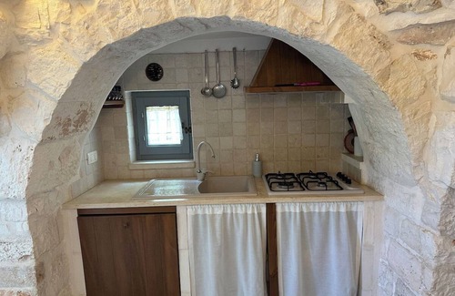 Locorotondo Villa | Charming 300-Year-Old Trullo with Large Private Pool, Garden, Pizza Oven & BBQ