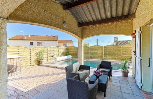 Frejus House | Charming air-conditioned house with heated swimming pool. 6/8 pers. 5 Km from beaches.