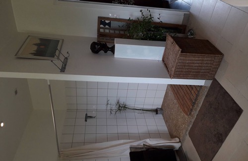 Morcourt House | Charming bedroom and its bathroom