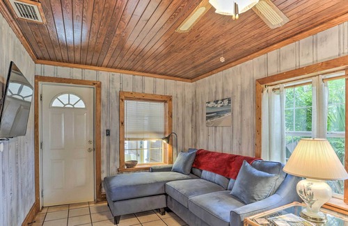 Bid-a-wee Beach House | Charming Bid-a-wee Beach Cottage w/Fire Pit