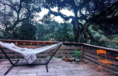 Carmel Valley Cabin | Charming cabin in Carmel Valley with private trail and wood-burning fireplace